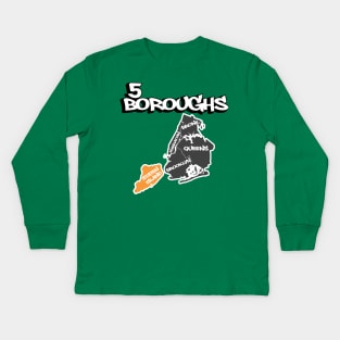 5 Boroughs Kids Long Sleeve T-Shirt